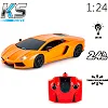 Автомобіль KS DRIVE на р/к - LAMBORGHINI AVENTADOR LP 700-4 (1:24, 2.4Ghz, оранжевий)