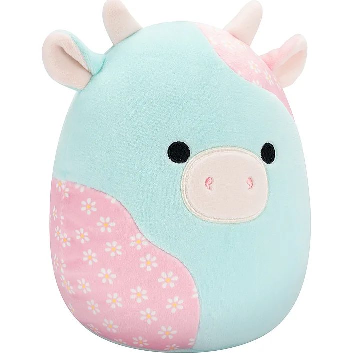 М'яка іграшка SQUISHMALLOWS - М'ЯТНА ПАСТЕЛЬНА КОРІВКА (19 cm)