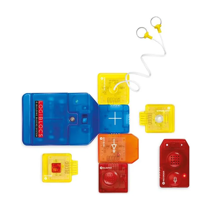 Электронный конструктор 4M Logiblocs Шпионские гаджеты 7 модулей 30 проектов (00-06805)