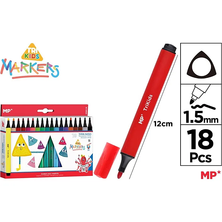 Набор маркеров 18шт, Madrid Papel (12568)