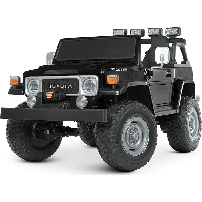 Дитячий електромобіль Джип Bambi M 4968EBLR-2 (24V) Toyota Чорний