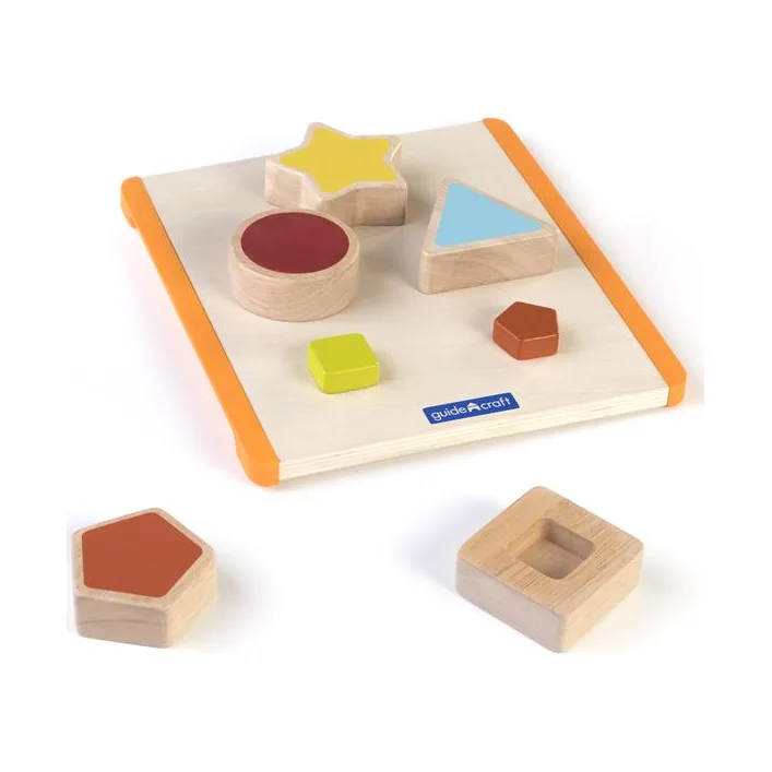 Рамка-вкладыш Guidecraft Manipulatives Фигуры (G6733)