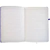 Блокнот на резинке А5 13.6×20.8 cm, 80 л., твердый переплет Цветы 761322ML (Кнц6244)
