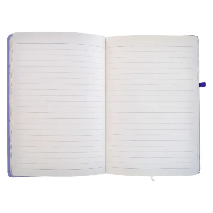 Блокнот на резинке А5 13.6×20.8 cm, 80 л., твердый переплет Цветы 761322ML (Кнц6244)