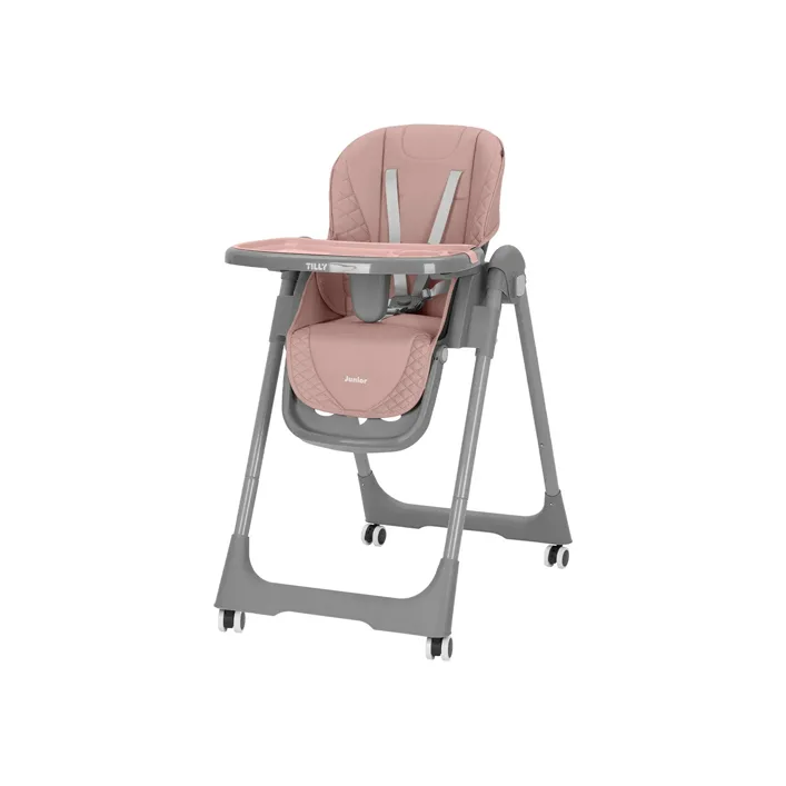 Стілець для годування T-671 "Junior" Dark Pink TILLY