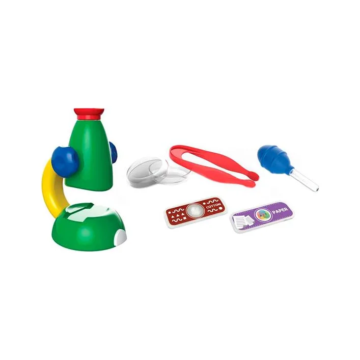 Набор для исследований Edu-Toys Мой первый микроскоп с увеличением в 30 раз (JS003)