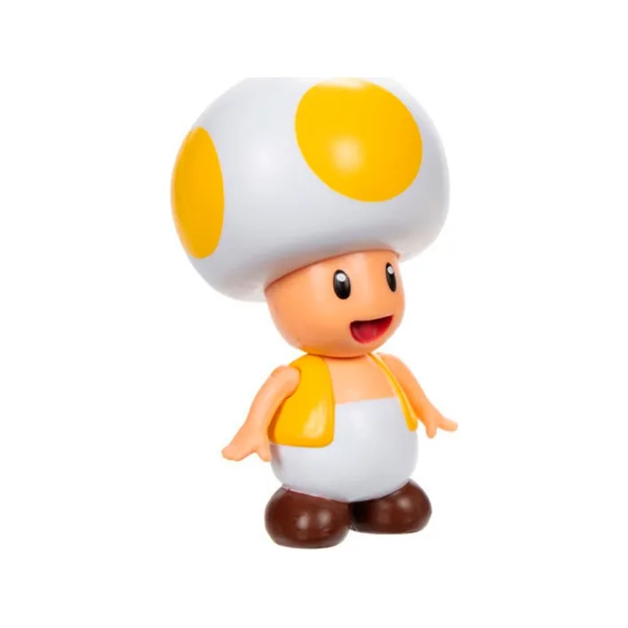 Игровая фигурка с артикуляцией SUPER MARIO - Желтый Тоад 6 cm
