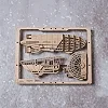 Дерев'яний механічний 3D конструктор Ugears Цепелін (70208)
