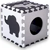 Пенопластовый пазл с манежем inSPORTline Trastino 30,5x30,5x1 см, 36 шт