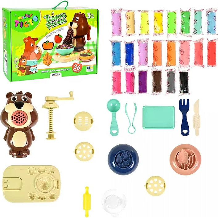 Набор для творчества "Мистер тесто. Teddy's Picnic", русский
