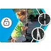 Батут THUNDER INSIDE ELITE с внутренней сеткой 6 футов 183 см черный