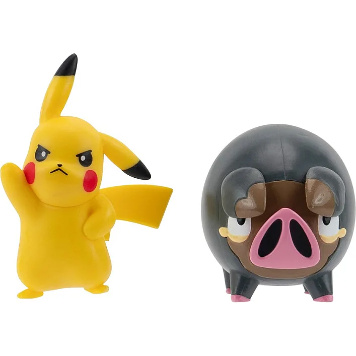 Набор игровых фигурок Pokemon W17 - Пикачу и Лечонк
