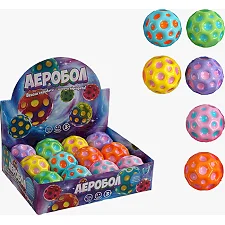 М`яч "Гравіті бол" C 66785 (32) "WToys", ЦІНА ЗА 12 ШТУК В БЛОЦІ, діаметр - 6 см, підсвічування, в коробці