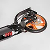 Самокат алюминиевый Best Scooter BS-98033 (4) "Factor", ручной дисковый тормоз, диаметр PU колес - 200мм, 2 амортизатора, подстаканник, в коробке