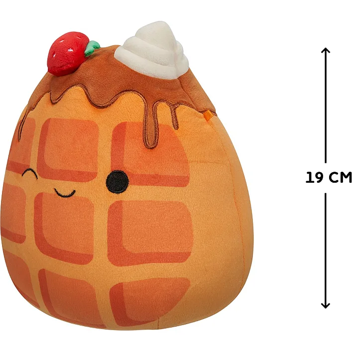 Мягкая игрушка SQCR05376 SQUISHMALLOWS – ВАФЕЛЬКА ВЕВЕР 19 см (Мяг8236)