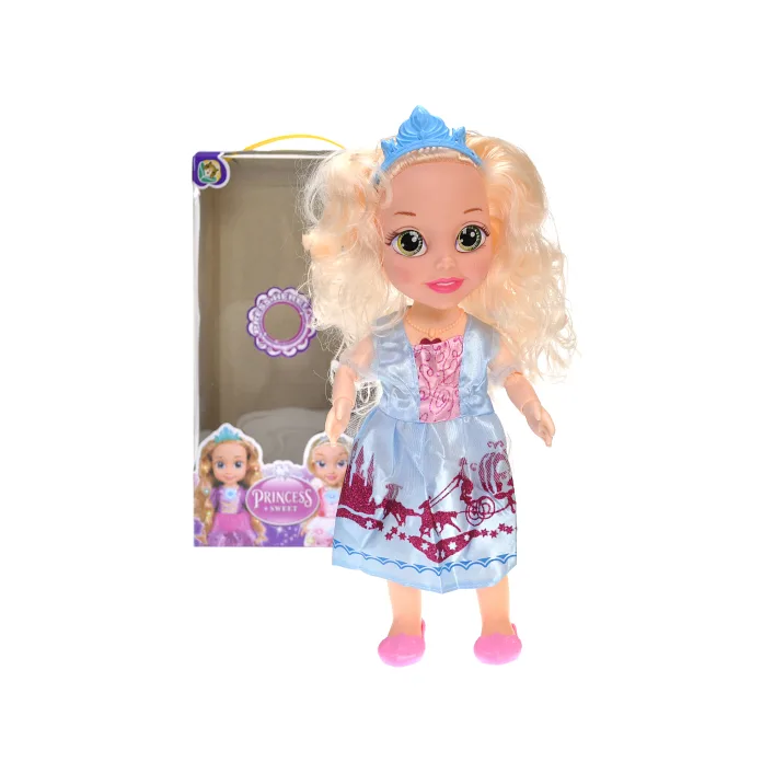 Кукла "Princess" озвучена, со светом, в коробке L-85-1 р.17*10*37см. (Лял4167)