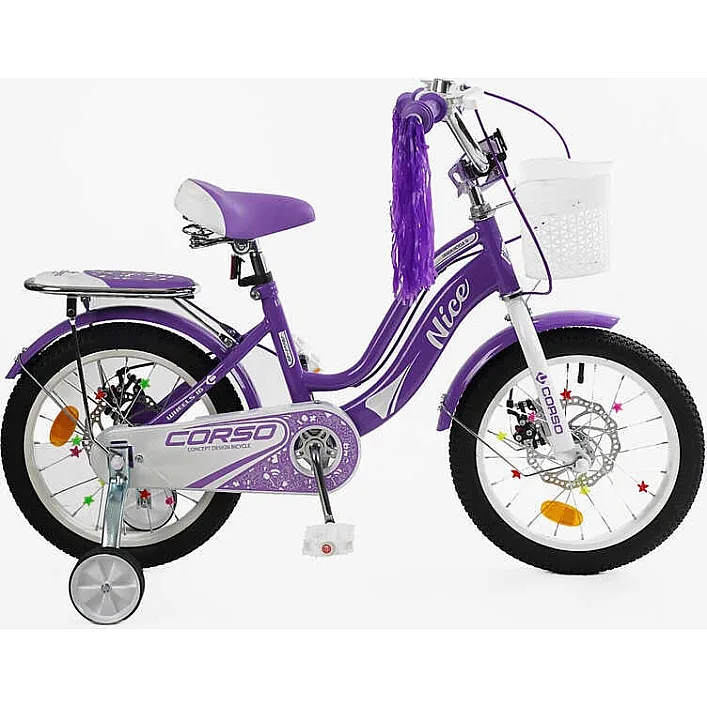 Велосипед 2-х колесный 16" "Corso Nice" NC-16014