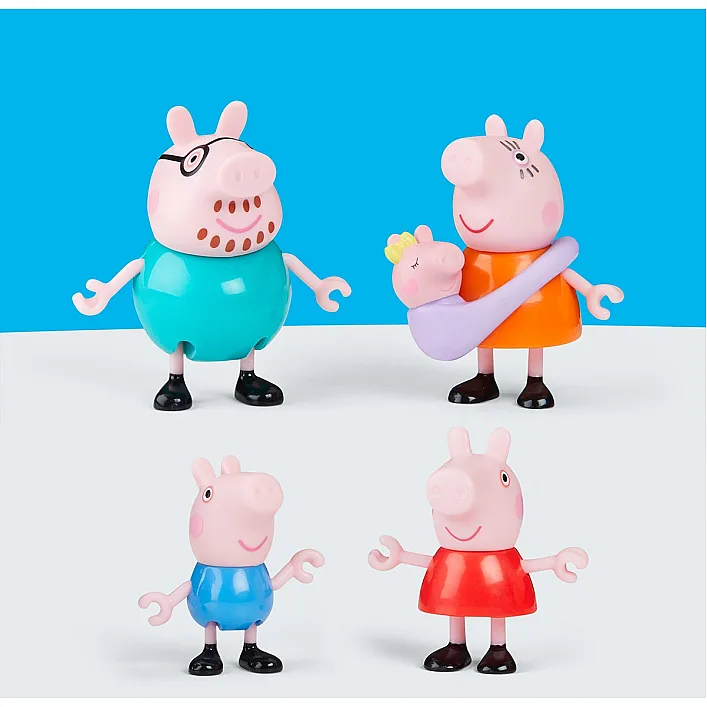 Набір фігурок PEPPA FIGURINES – ВЕЛИКА РОДИНА ПЕППИ
