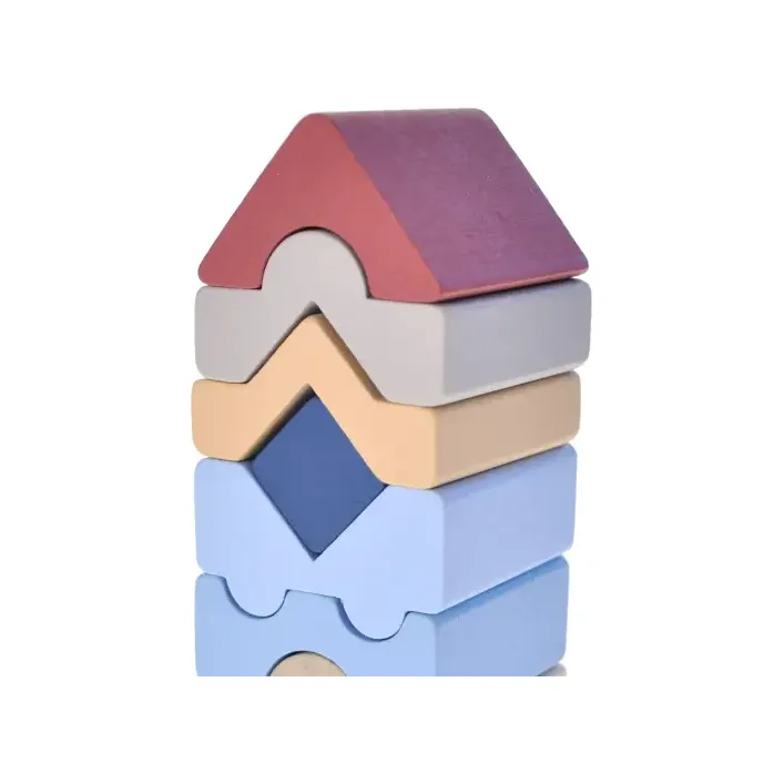Деревянная игрушка "Пирамидка LD-21/Tower LD-21" 16082 CUBIKA (Дер5967)