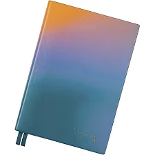 Дневник А5 датированный Leo Planner "Riviera" жесткий 368 стр. Градиент (Кнц2482)