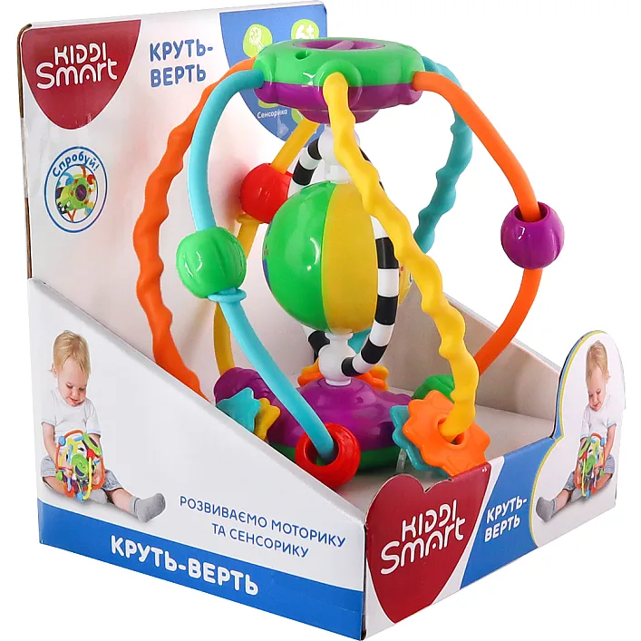 Розвиваюча іграшка KIDDI SMART – КРУТЬ-ВЕРТЬ