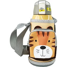 Детский термос-поильник "Тигр" MGZ-0324(Yellow) с индикатором температуры 550 мл