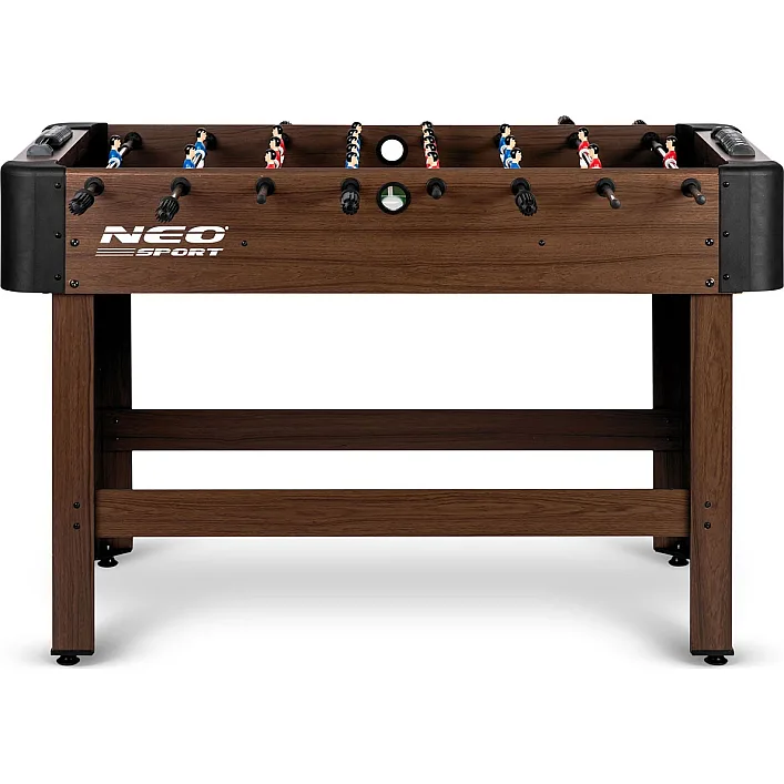 Настольный футбол Neo-Sport NS-804, 118 x 61 x 79 см – темно-коричневый.