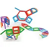 Магнитный конструктор Guidecraft PowerClix Frames, 48 деталей (G9200)