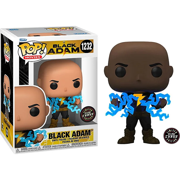 Игровая фигурка Funko Pop! серии Черный Адам – Черный Адам (w/glow chase)