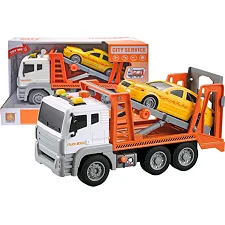 Автовоз инерционный, озвученный, со светом, в коробке WY832C р.35,5*14,5*21см. (Маш5477)
