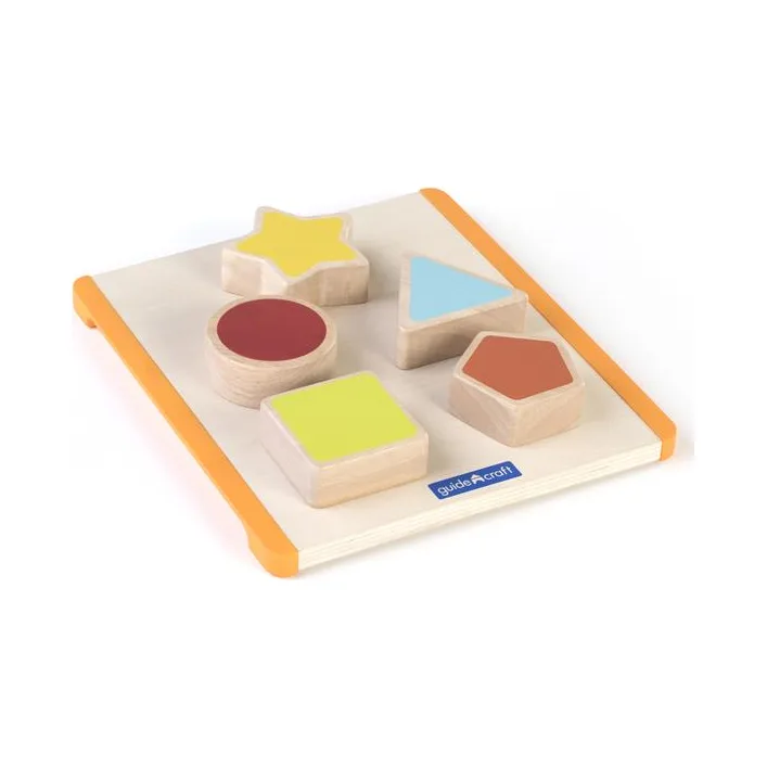 Рамка-вкладыш Guidecraft Manipulatives Фигуры (G6733)