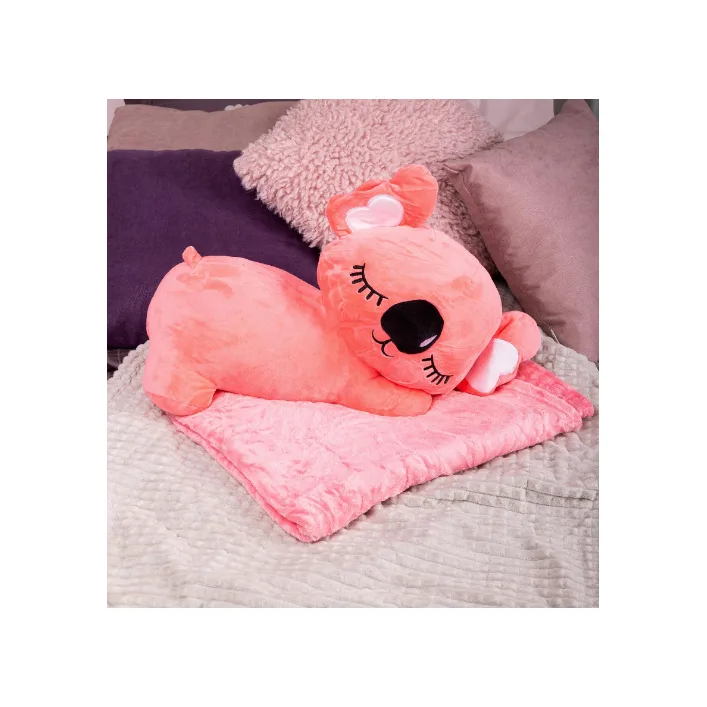 Детская мягкая игрушка "Коала" L1129(Pink) игрушка с пледом, размер 50 см