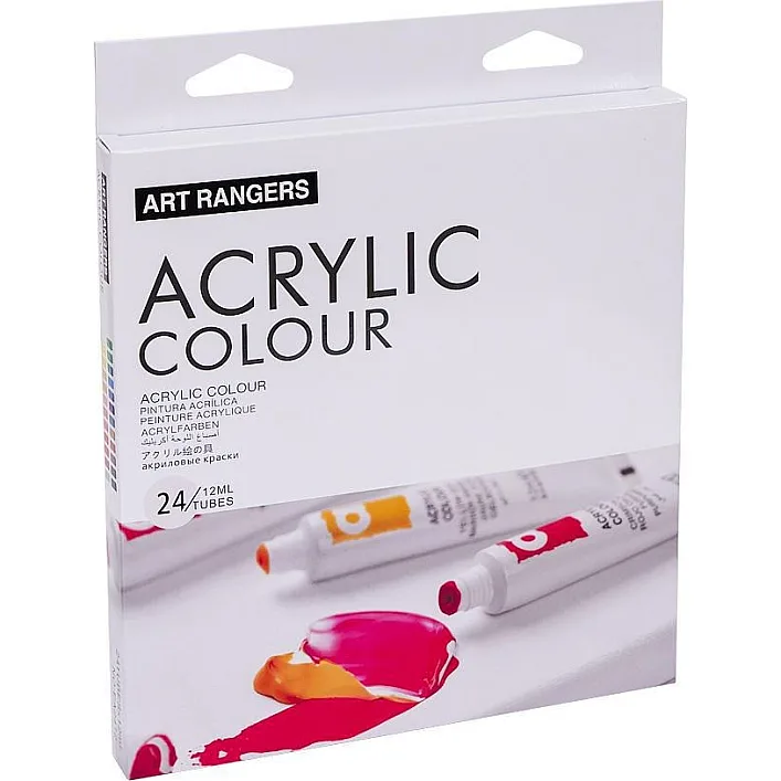Набор акриловых красок "Art Ranger Acryliс" EA2412, 12 мл 24 цвета