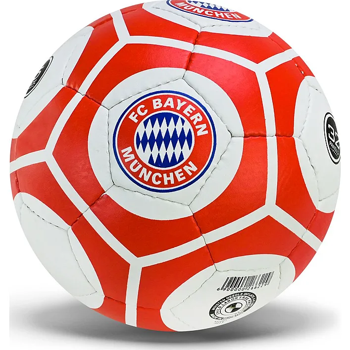 Мʼяч футбольний FC Bayern Munich Бавария№5, PU 420 грам, 32 панелі,Пакістан, сітка+голка в комплекті
