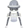 Дитячий стільчик для годування 2 в 1 M 6041 Gray