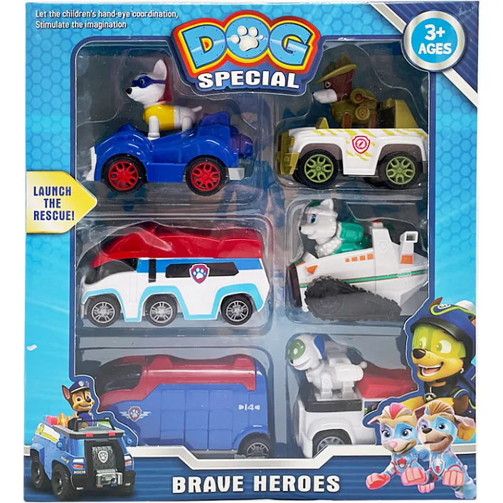 Игровой набор героев "Щенячий патруль" DT956 (HS-5875)-1, 6 героев в коробке