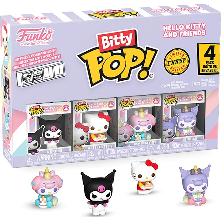 Набор игровых фигурок Bitty POP! - Куроми (4 фигурки в асс.)