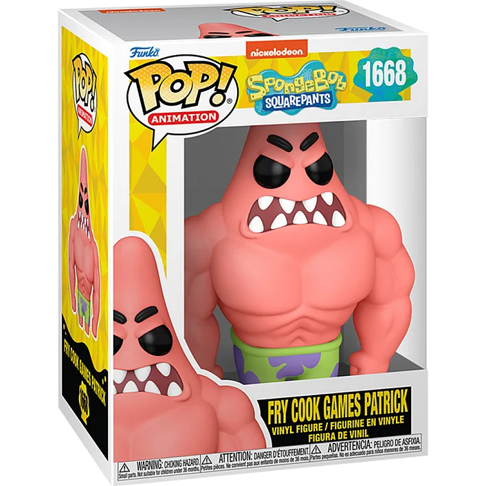 Ігрова фігурка FUNKO POP! серії "Губка Боб Квадратні Штани" - СПОРТИВНИЙ ПАТРІК
