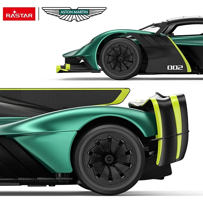 Игрушечная автомодель на радиоуправлении Aston Martin Valkyrie 1:14, Rastar (23872)