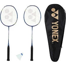 Набор для бадминтона Yonex Basic Volt NE-YN-V500, 2 ракетки, волан, чехол
