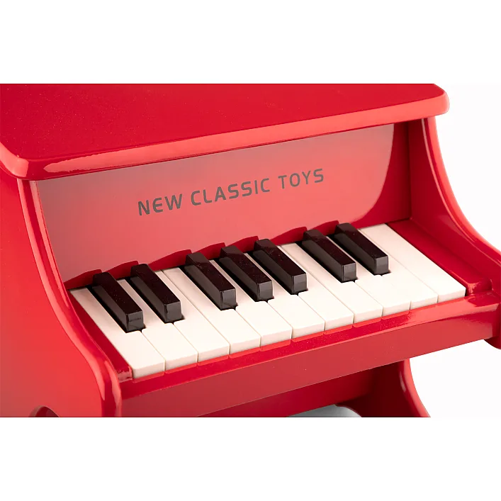 Детское пианино, New Classic Toys, красное, 18 клавиш, ст. 10155