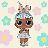 Набор для росписи по номерам для детей "L.O.L. Surprise! Spring Bling Carats" 40х40см IDEYKA (Нас9678)