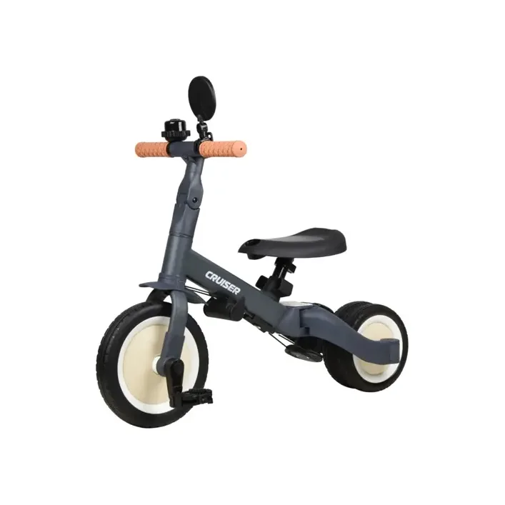 Биговел Tri-cycle 5in1 Cruiser Versa навый трансформер с доской (Вел1337)
