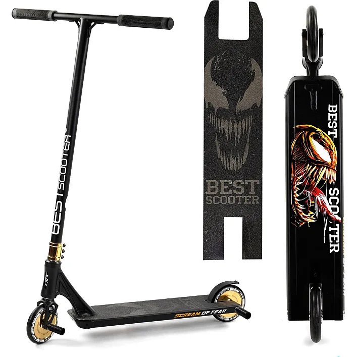 Самокат трюковый "Best Scooter SIMBIOTE"