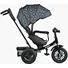 Велосипед 3-х цв. 8066 / 107-10 BestTrike "Perfetto" (1) поворотное сиденье, колеса резиновые надувные, корзина, фара музыкальная, USB, Bluetooth, в коробке