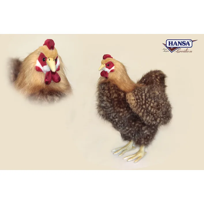 Мягкая игрушка Курица высота 35см, Hansa (4588)