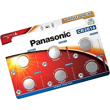 Батарейки CR-2016 Lithium Panasonic C6 6шт. (Рез3812)