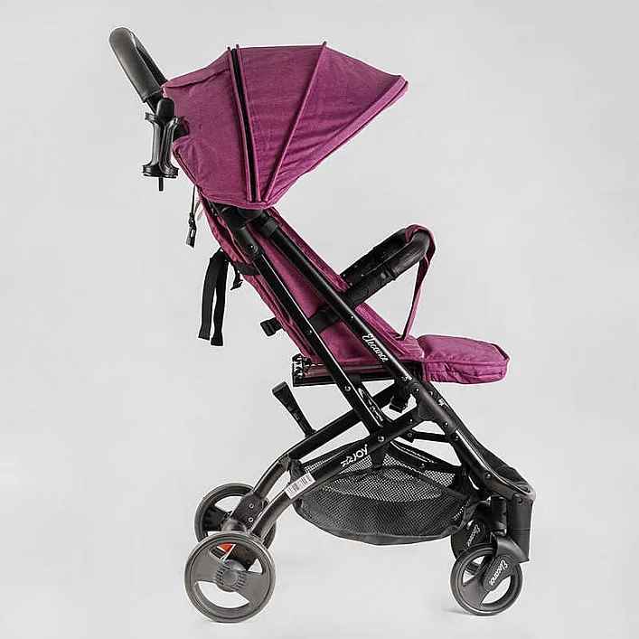 Коляска прогулочная детская "JOY" Elegans A-16207 (1) рама алюминиевая, футкавер, подстаканник, телескопическая ручка