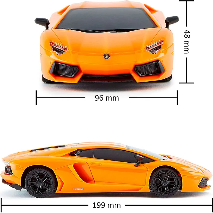 Автомобіль KS DRIVE на р/к - LAMBORGHINI AVENTADOR LP 700-4 (1:24, 2.4Ghz, оранжевий)