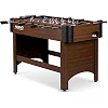 Настольный футбол Neo-Sport NS-804, 118 x 61 x 79 см – темно-коричневый.